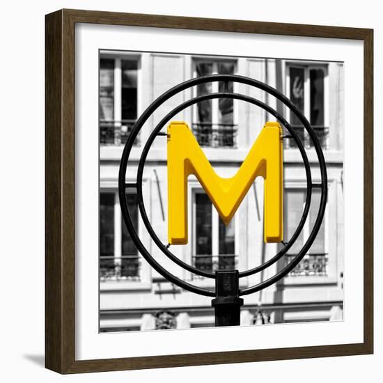 Paris Focus - Paris Métro-Philippe Hugonnard-Framed Photographic Print