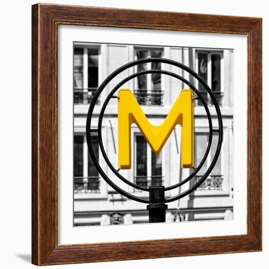 Paris Focus - Paris Métro-Philippe Hugonnard-Framed Photographic Print