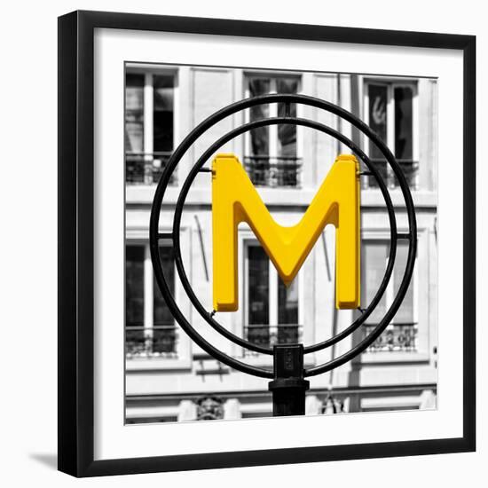 Paris Focus - Paris Métro-Philippe Hugonnard-Framed Photographic Print