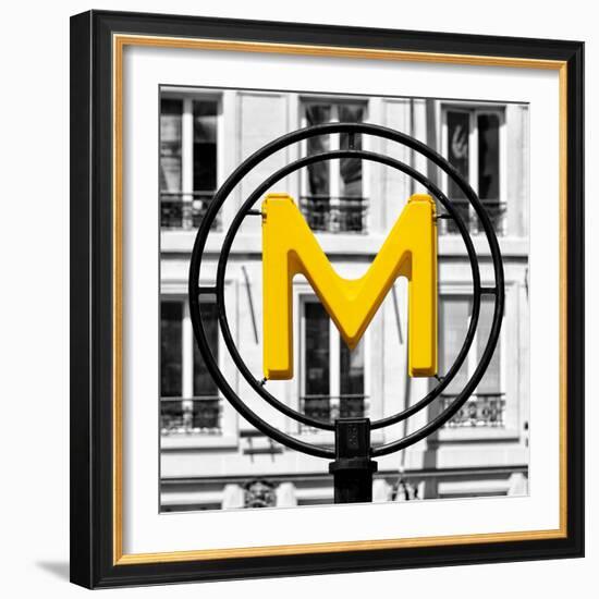 Paris Focus - Paris Métro-Philippe Hugonnard-Framed Photographic Print