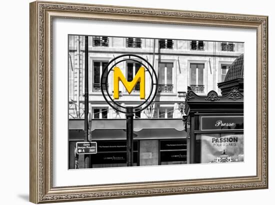 Paris Focus - Paris Métro-Philippe Hugonnard-Framed Photographic Print