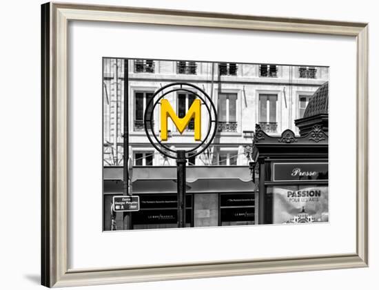 Paris Focus - Paris Métro-Philippe Hugonnard-Framed Photographic Print