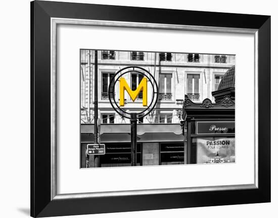 Paris Focus - Paris Métro-Philippe Hugonnard-Framed Photographic Print