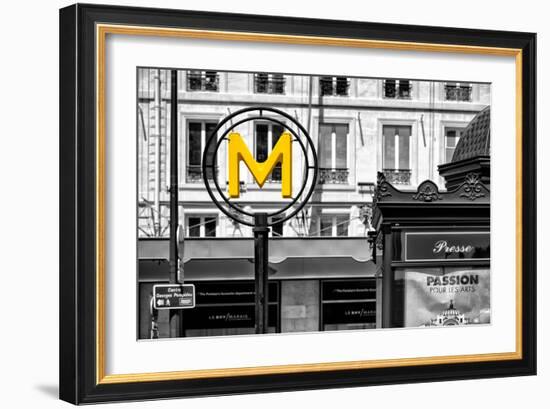 Paris Focus - Paris Métro-Philippe Hugonnard-Framed Photographic Print