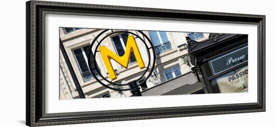 Paris Focus - Paris Métro-Philippe Hugonnard-Framed Photographic Print