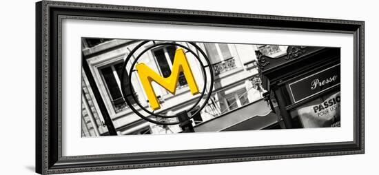 Paris Focus - Paris Métro-Philippe Hugonnard-Framed Photographic Print