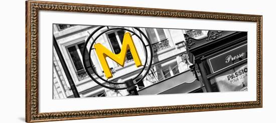 Paris Focus - Paris Métro-Philippe Hugonnard-Framed Photographic Print