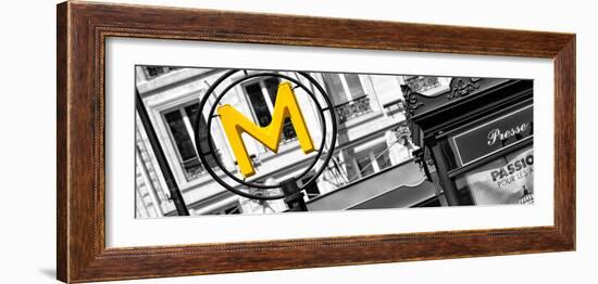 Paris Focus - Paris Métro-Philippe Hugonnard-Framed Photographic Print