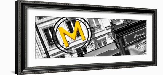 Paris Focus - Paris Métro-Philippe Hugonnard-Framed Photographic Print