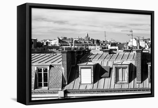 Paris Focus - Paris Roofs-Philippe Hugonnard-Framed Premier Image Canvas