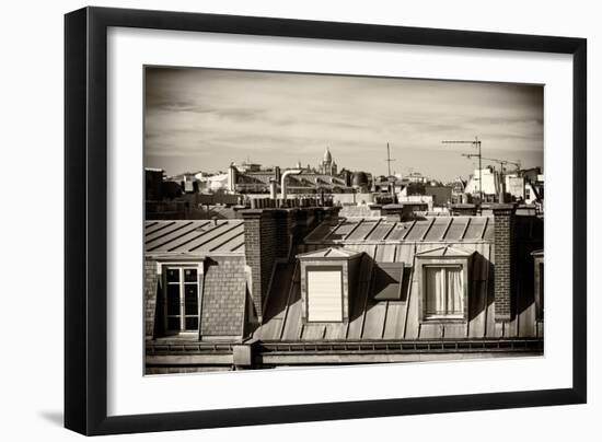 Paris Focus - Paris Roofs-Philippe Hugonnard-Framed Photographic Print