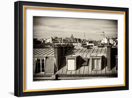 Paris Focus - Paris Roofs-Philippe Hugonnard-Framed Photographic Print