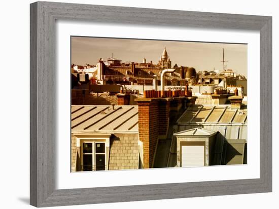 Paris Focus - Paris Roofs-Philippe Hugonnard-Framed Photographic Print