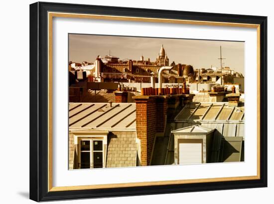 Paris Focus - Paris Roofs-Philippe Hugonnard-Framed Photographic Print