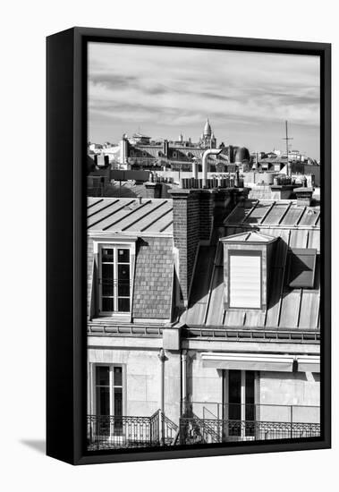 Paris Focus - Paris Roofs-Philippe Hugonnard-Framed Premier Image Canvas