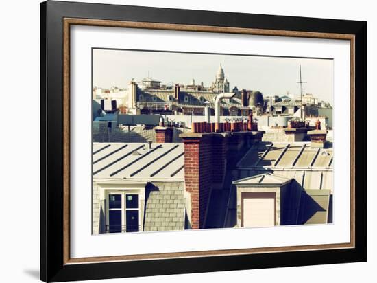 Paris Focus - Paris Roofs-Philippe Hugonnard-Framed Photographic Print