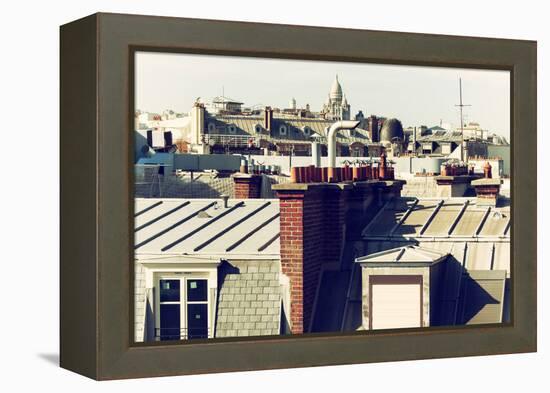 Paris Focus - Paris Roofs-Philippe Hugonnard-Framed Premier Image Canvas