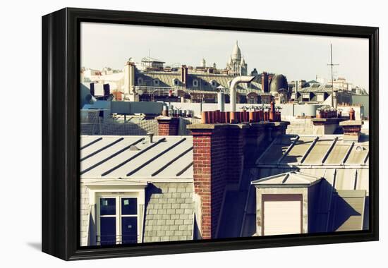 Paris Focus - Paris Roofs-Philippe Hugonnard-Framed Premier Image Canvas