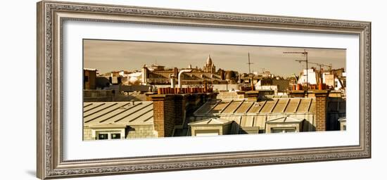 Paris Focus - Paris Roofs-Philippe Hugonnard-Framed Photographic Print