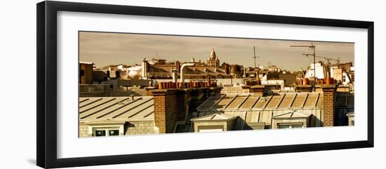 Paris Focus - Paris Roofs-Philippe Hugonnard-Framed Photographic Print