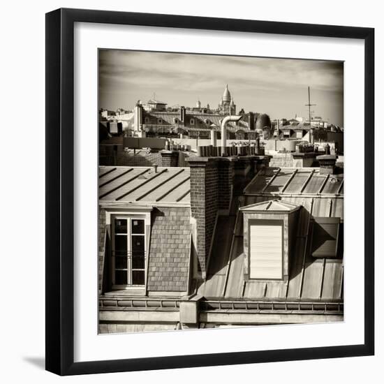 Paris Focus - Paris Roofs-Philippe Hugonnard-Framed Photographic Print