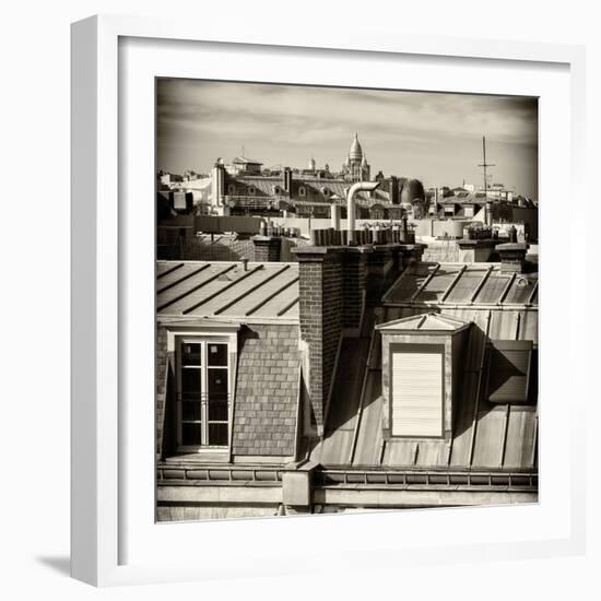 Paris Focus - Paris Roofs-Philippe Hugonnard-Framed Photographic Print