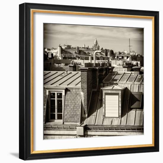 Paris Focus - Paris Roofs-Philippe Hugonnard-Framed Photographic Print