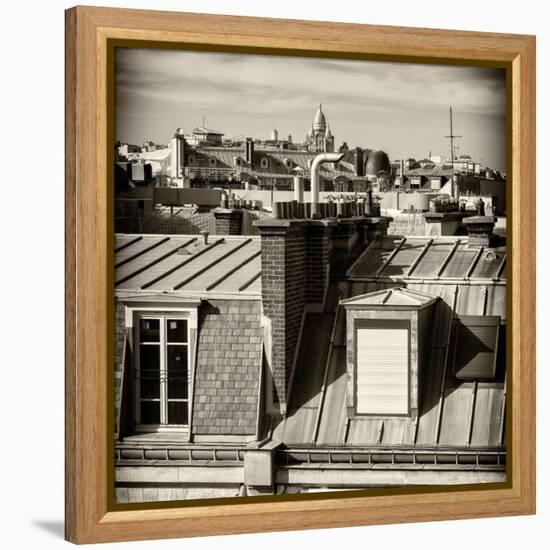 Paris Focus - Paris Roofs-Philippe Hugonnard-Framed Premier Image Canvas