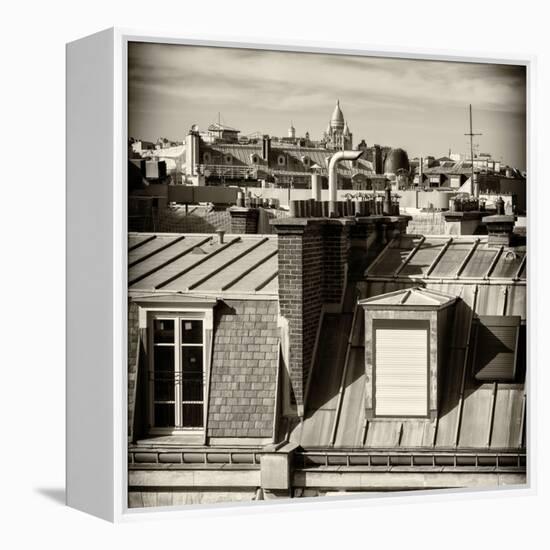 Paris Focus - Paris Roofs-Philippe Hugonnard-Framed Premier Image Canvas