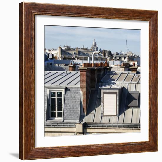 Paris Focus - Paris Roofs-Philippe Hugonnard-Framed Photographic Print