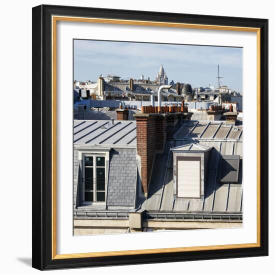 Paris Focus - Paris Roofs-Philippe Hugonnard-Framed Photographic Print