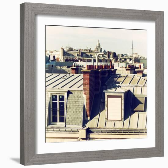 Paris Focus - Paris Roofs-Philippe Hugonnard-Framed Photographic Print