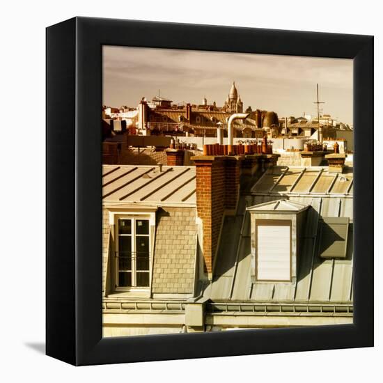 Paris Focus - Paris Roofs-Philippe Hugonnard-Framed Premier Image Canvas