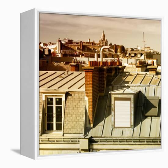 Paris Focus - Paris Roofs-Philippe Hugonnard-Framed Premier Image Canvas