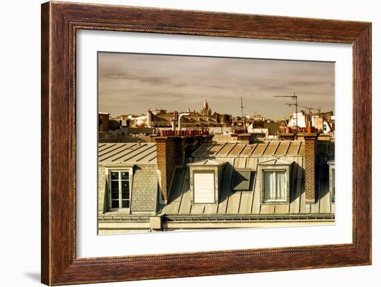 Paris Focus - Paris Roofs-Philippe Hugonnard-Framed Photographic Print