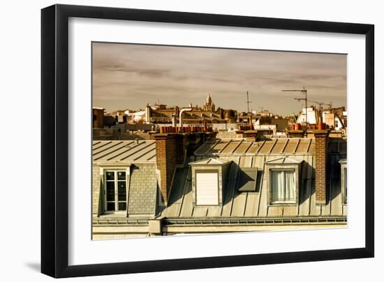 Paris Focus - Paris Roofs-Philippe Hugonnard-Framed Photographic Print