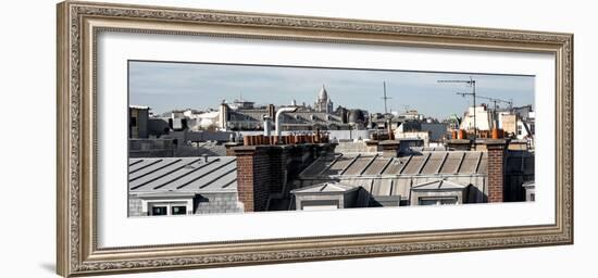 Paris Focus - Paris Roofs-Philippe Hugonnard-Framed Photographic Print