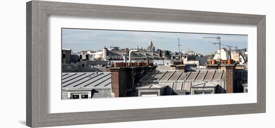 Paris Focus - Paris Roofs-Philippe Hugonnard-Framed Photographic Print