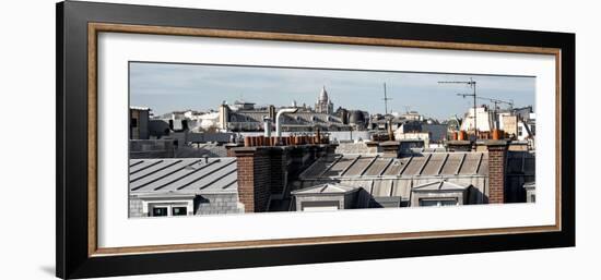 Paris Focus - Paris Roofs-Philippe Hugonnard-Framed Photographic Print