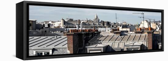 Paris Focus - Paris Roofs-Philippe Hugonnard-Framed Premier Image Canvas