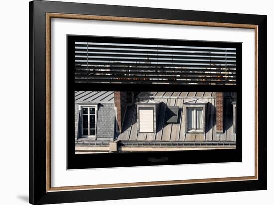 Paris Focus - Paris Window View-Philippe Hugonnard-Framed Photographic Print