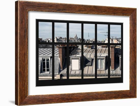 Paris Focus - Paris Window View-Philippe Hugonnard-Framed Photographic Print