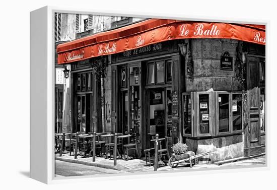 Paris Focus - Parisian Bar-Philippe Hugonnard-Framed Premier Image Canvas