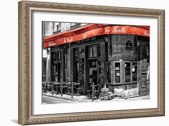 Paris Focus - Parisian Bar-Philippe Hugonnard-Framed Photographic Print