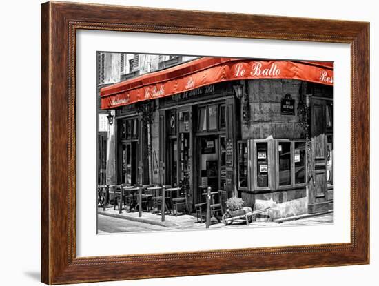 Paris Focus - Parisian Bar-Philippe Hugonnard-Framed Photographic Print