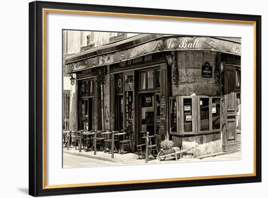 Paris Focus - Parisian Bar-Philippe Hugonnard-Framed Photographic Print