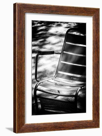 Paris Focus - Parisian Garden Chair-Philippe Hugonnard-Framed Photographic Print