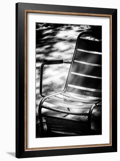 Paris Focus - Parisian Garden Chair-Philippe Hugonnard-Framed Photographic Print