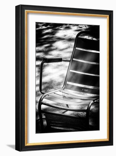 Paris Focus - Parisian Garden Chair-Philippe Hugonnard-Framed Photographic Print