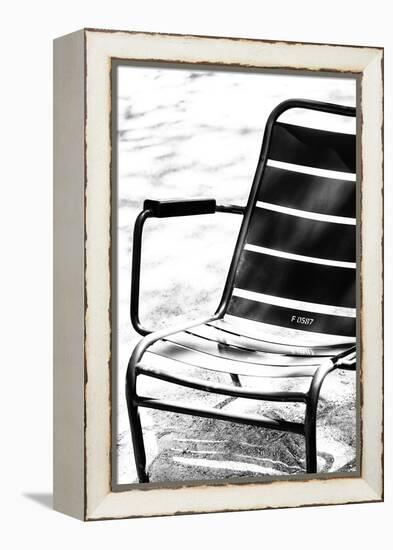 Paris Focus - Parisian Garden Chair-Philippe Hugonnard-Framed Premier Image Canvas